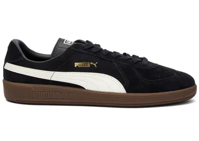 Pre-owned Puma Men's  Army Trainer Gum Sneakers In Black/alpine Snow In Multi