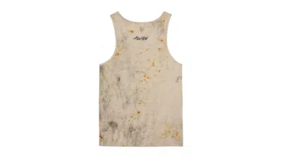 Pre-owned Puma Men's  Asap Rocky Graphic Crew Neck Tank Top In Putty/aop