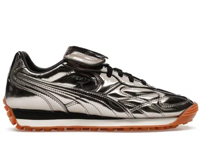 Pre-owned Puma Men's  Avanti C Rihanna Fenty Aged Silver Sneakers In  Aged Silver