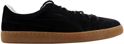 Pre-owned Puma Men's  Basket Classic Winterized Sneakers In  Black