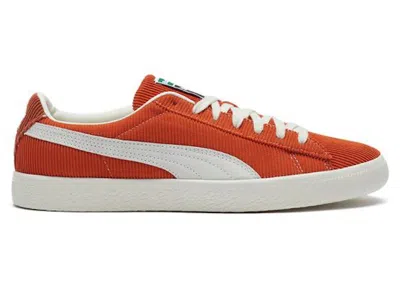 Pre-owned Puma Men's  Basket Vintage Butter Goods Sneakers In Rooibos Tea/whisper White In Multi