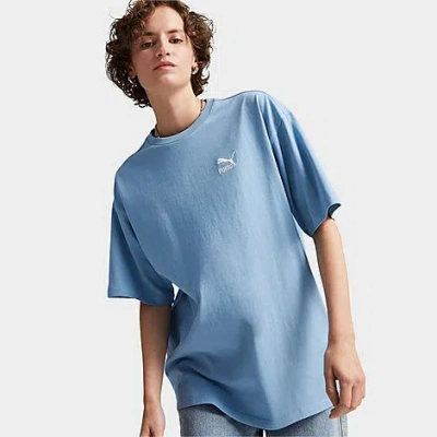 Puma Men's  Better Classics Oversized T-shirt In Blue