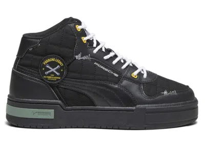 Pre-owned Puma Men's  Ca Pro Mid Gc Porsche Legacy Sneakers In  Black