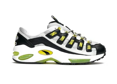 Pre-owned Puma Men's  Cell Endura Sneakers In  White/blazing Yellow/black In Multi