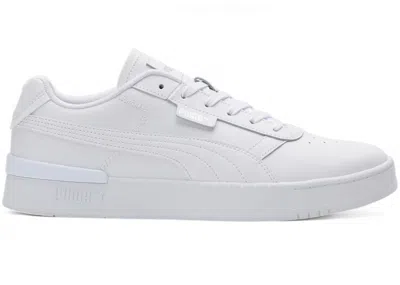 Pre-owned Puma Men's  Clasico Sneakers In White/silver