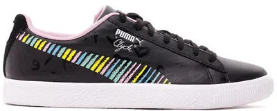 Pre-owned Puma Men's  Clyde Bradley Theodore Sneakers In  Black/prism Pink