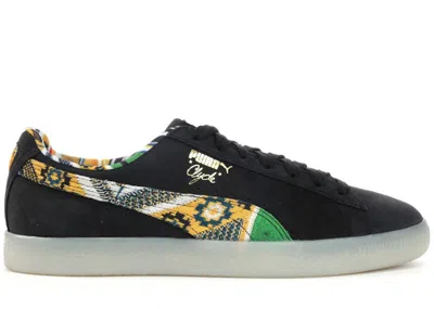 Pre-owned Puma Men's  Clyde Coogi Sneakers In Black