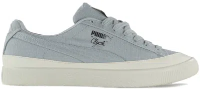 Pre-owned Puma Men's  Clyde Diamond Supply Co. Sneakers In Glacier Grey