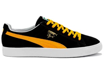 Pre-owned Puma Men's  Clyde Mij Clydezilla Sneakers In  Black/zinnia In Multi