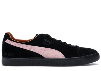 Pre-owned Puma Men's  Clyde Patta Amsterdam (black) Sneakers In  Black/prism Pink
