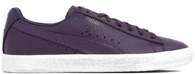 Pre-owned Puma Men's  Clyde Prps Sneakers In Indigo/black In Multi