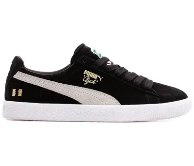 Pre-owned Puma Men's  Clyde The Hundreds (2020) Sneakers In Black/grey/white