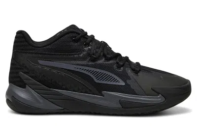 Pre-owned Puma Men's  Dagger Sneakers In Black/galactic Grey