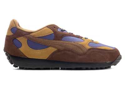 Pre-owned Puma Men's  Easy Rider Kidsuper Studios Brown Purple Sneakers In Chocotart/brown Mushroom
