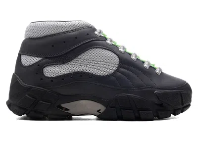 Pre-owned Puma Men's  Forever Mid Skepta Silver Sneakers In Flat Dark Grey/ Silver/ Black In Multi
