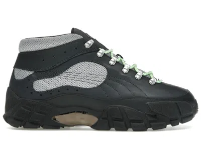 Pre-owned Puma Men's  Forever Mid Skepta Silver Sneakers In Flat Dark Grey/ Silver/ Black In Multi