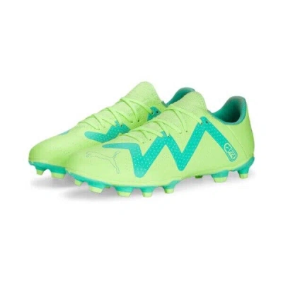 Puma Men's  Future Play Fg/ag 107187-03 Yellow Peppermint Low Top Football Boots In Multi