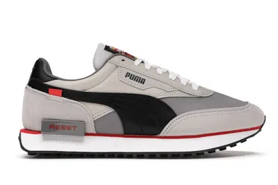 Pre-owned Puma Men's  Future Rider Nes Sneakers In Gray Violet/ Black