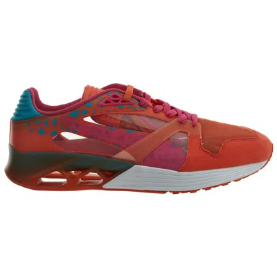 Pre-owned Puma Men's  Future Xtrunner Clearsneakers In Tigerlily/bluebird