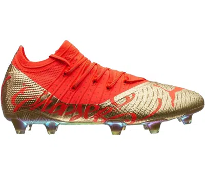 Pre-owned Puma Men's  Future Z 1.4 Fg/ag Neymar Jr. Dream Chaser (player's Edition) Sneakers In Fiery Coral/gol