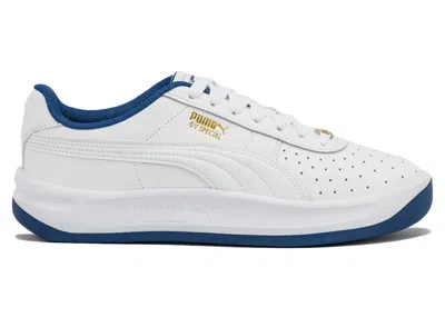 Pre-owned Puma Men's  Gv Special White Sneakers In  White/blue In Multi