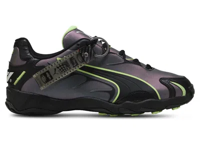 Pre-owned Puma Men's  Inhale F1 75th Anniversary Sneakers In Green/black