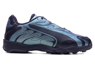 Pre-owned Puma Men's  Inhale Shift Black Sneakers In  Black