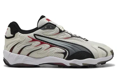 Pre-owned Puma Men's  Inhale Sneakers In Warm White/for All Time Red