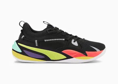 Pre-owned Puma Men's  J Cole Rsdreamer Proto Black Sneakers In  Black/nrgy Red