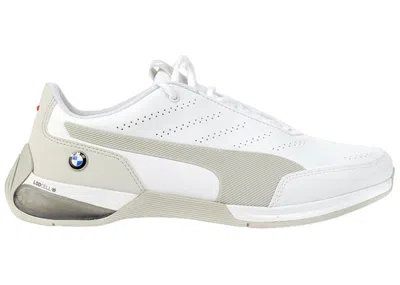 Pre-owned Puma Men's  Kart Cat Bmw Motorsport Sneakers In White/grey Violet In Multi