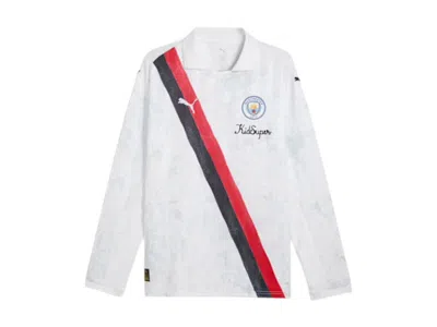 Pre-owned Puma Men's  Kidsuper Manchester City Jersey In White/black