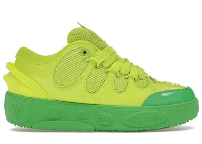 Pre-owned Puma Men's  Lamelo Ball Lafrancé Amour Slime Sneakers In Emerald Green