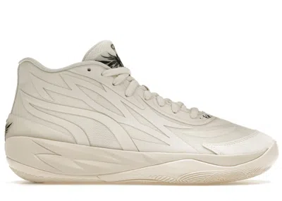 Pre-owned Puma Men's  Lamelo Ball Mb.02 Sneakers In Whispers/frosted Ivory