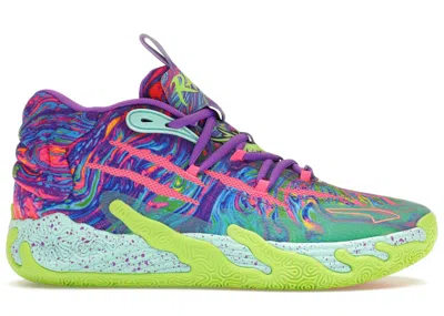 Pre-owned Puma Men's  Lamelo Ball Mb.03 Be You Sneakers In Multi