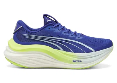 Pre-owned Puma Men's  Magmax Nitro Sneakers In Lapis Lazuli/nitro Blue