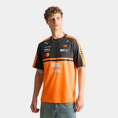 Puma Men's  Mclaren Racing Replica T-shirt In Orange