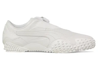 Pre-owned Puma Men's  Mostro Deboss Slam Jam White Sneakers In  White