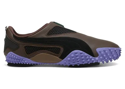Pre-owned Puma Men's  Mostro Inside Tag X Ur Communication Sneakers In Haute Coffee/black