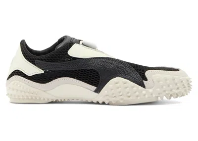 Pre-owned Puma Men's  Mostro Mesh Black Sneakers In Vapor Gray/ Black