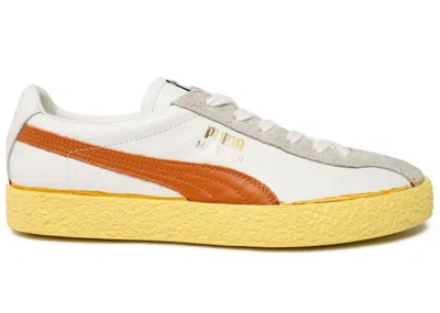 Pre-owned Puma Men's  Muenster The Never Worn White Sneakers In  White