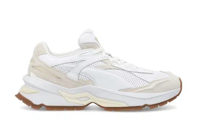 Pre-owned Puma Men's  Nano Dunes Sneakers In  White/pristine