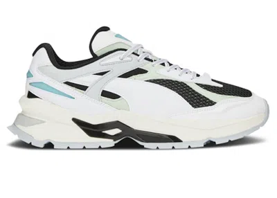 Pre-owned Puma Men's  Nano Odyssey Sneakers In White/black