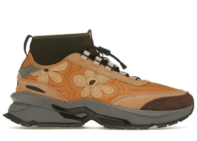 Pre-owned Puma Men's  Nano Rdr Pam Sneakers In Brown/ Black In Multi