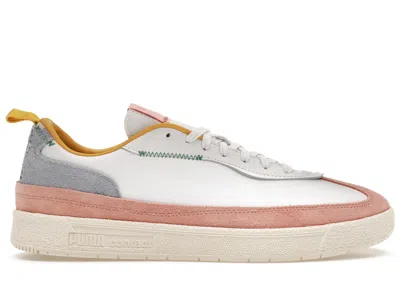 Pre-owned Puma Men's  Oslocity Kidsuper Studios Sneakers In  White/peach Beige