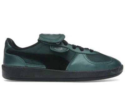 Pre-owned Puma Men's  Palermo Harry Potter Slytherin Sneakers In Green/black In Multi