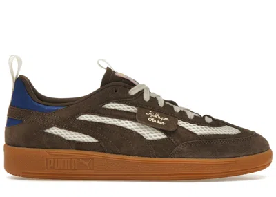 Pre-owned Puma Men's  Palermo Kidsuper Sneakers In Flaxen/mauved Out