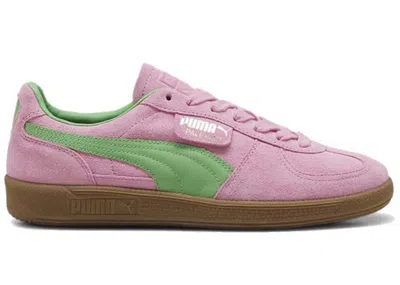 Pre-owned Puma Men's  Palermo Sneakers In Pink Delight/green/gum