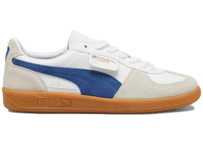 Pre-owned Puma Men's  Palermo Sneakers In  White/vapor Gray/clyde Royal In Multi