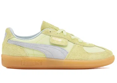 Pre-owned Puma Men's  Palermo Vintage Sneakers In Cool Cucumber/frosted Dew/ Gold