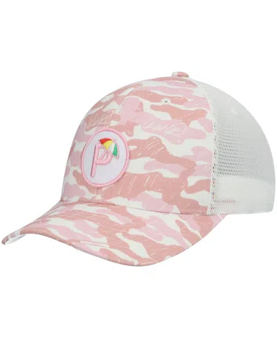 Puma Men's  Pink Arnold Palmer Invitational Camo P Snapback Hat